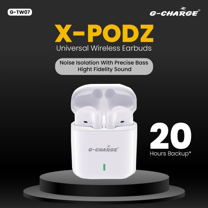 G-TW07 X-PODZ Universal Wireless Earbuds