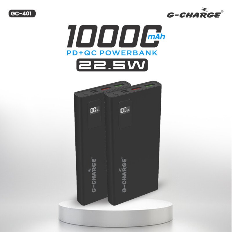 GC-401 PD+QC Powerbank 10000maH 22.5W