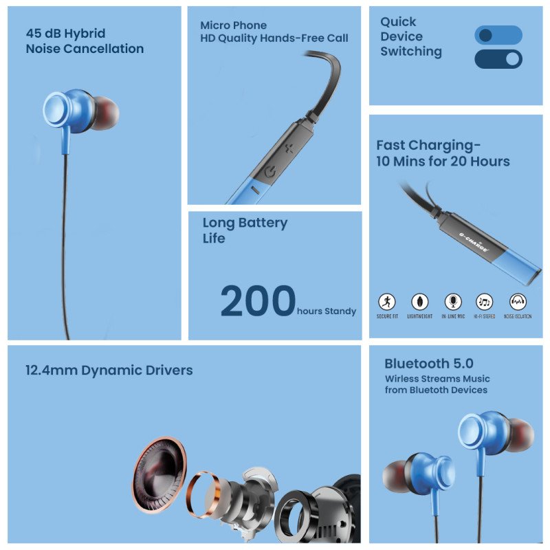 G-X53 Karan Wireless Stereo Neckband