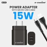 GC-73+ Power Adapter with micro USB Cable 15W GC-73+