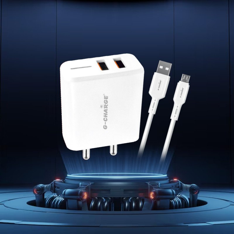 GC-53 Dual USB Port with micro USB Cable 12W