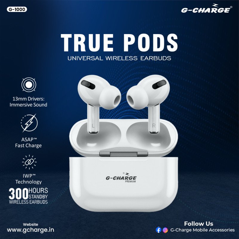 G-1000 Universal Wireless Earbuds