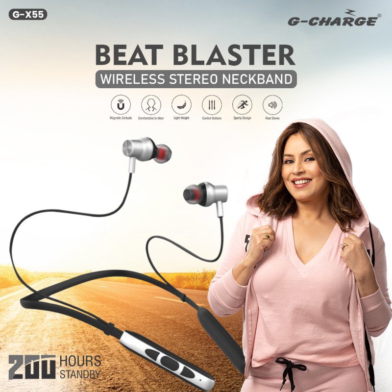 G-X55 Beat Blaster Wireless Stereo Neckband