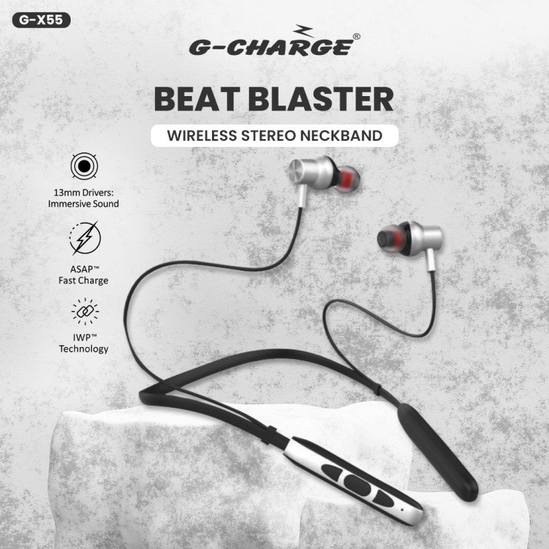 G-X55 Beat Blaster Wireless Stereo Neckband