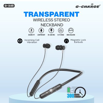 Transparent G-X49  Wireless Stereo Neckband